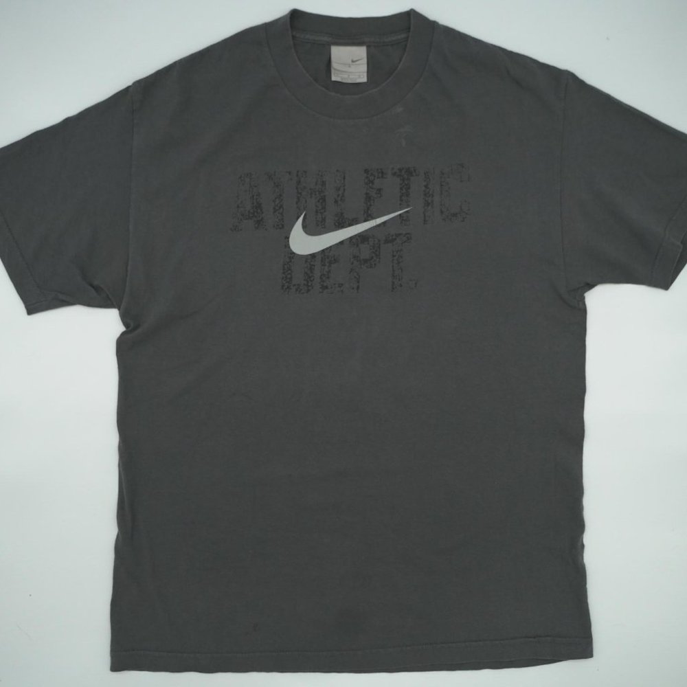 Vintage Nike Athletic Dept Gray T-shirt Size L